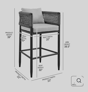 Alegria  Outdoor Barstool