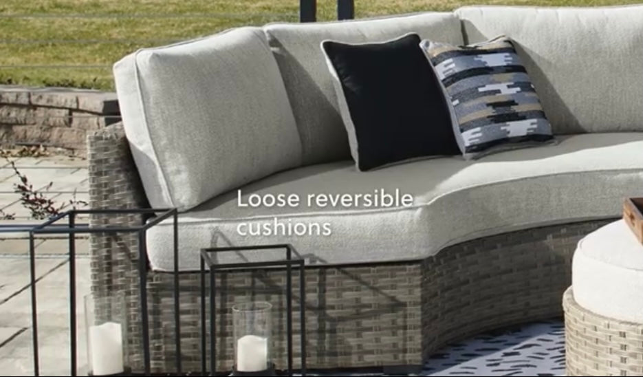 Wavecrest 5 Piece Outdoor Sectional