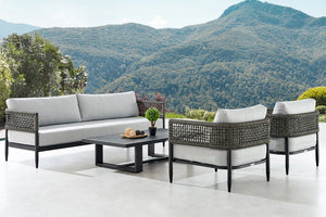 Alegria Outdoor 4 Pc Conversation Set