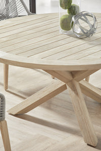 Boca Outdoor 63" Round Dining Table