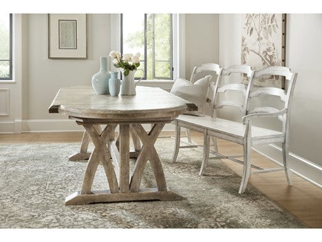 Hooker Furniture Dining Room Boheme Colibri 88in Trestle Dining Table