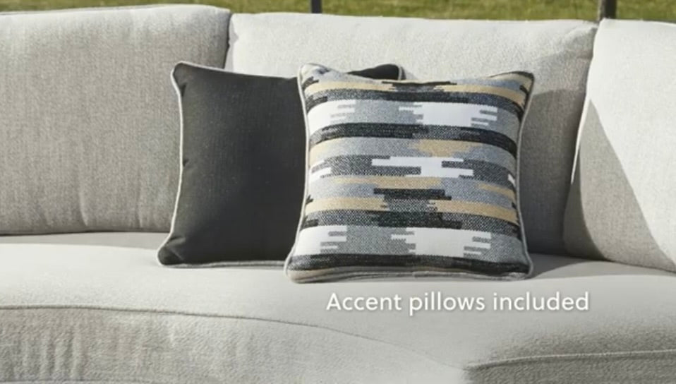 Wavecrest 5 Piece Outdoor Sectional