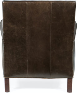 Hooker Furniture Jilian Club Chair in Hunnington Collis Leather