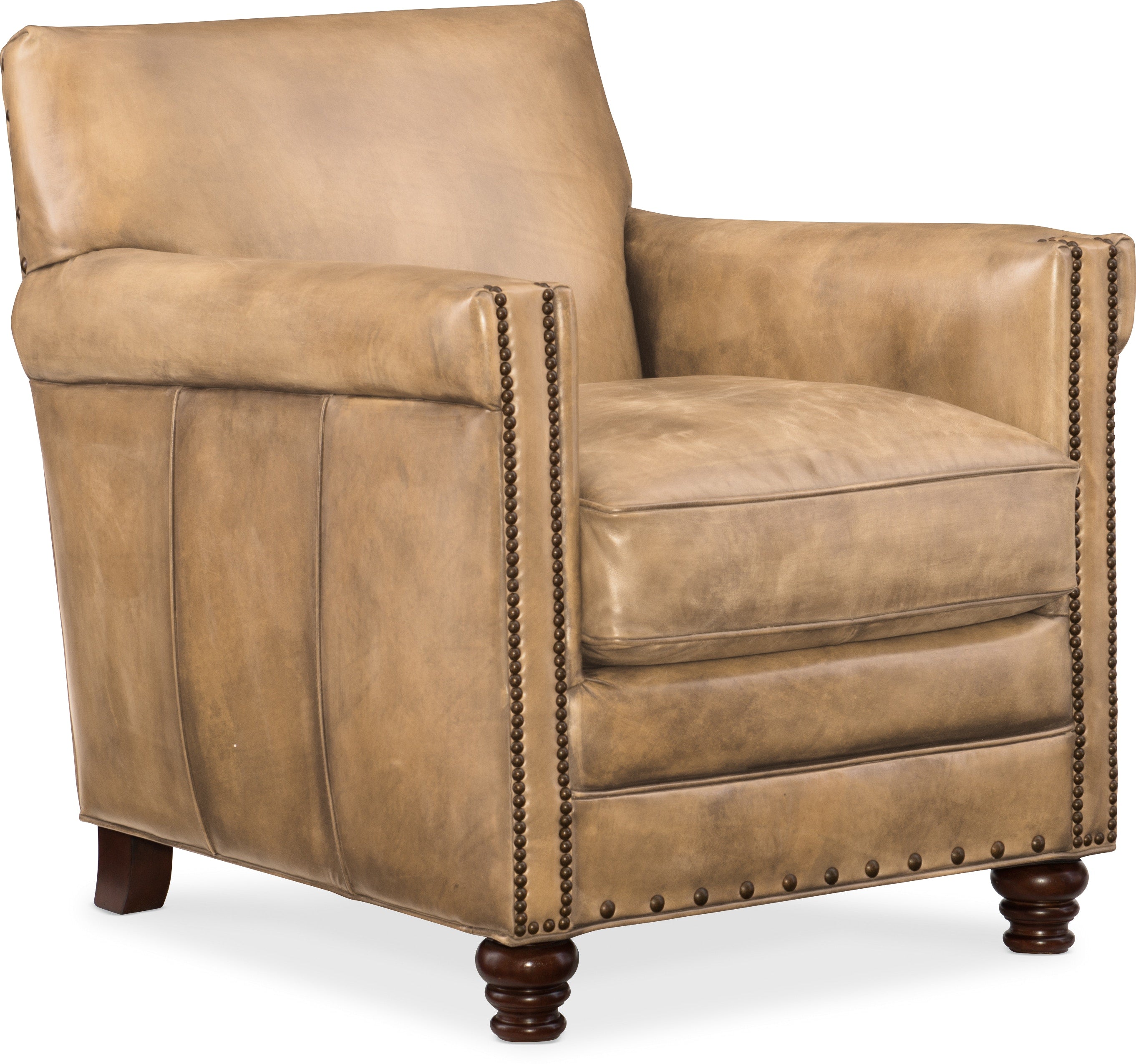 Hooker Furniture Potter Club Chair in Batiste Sepia