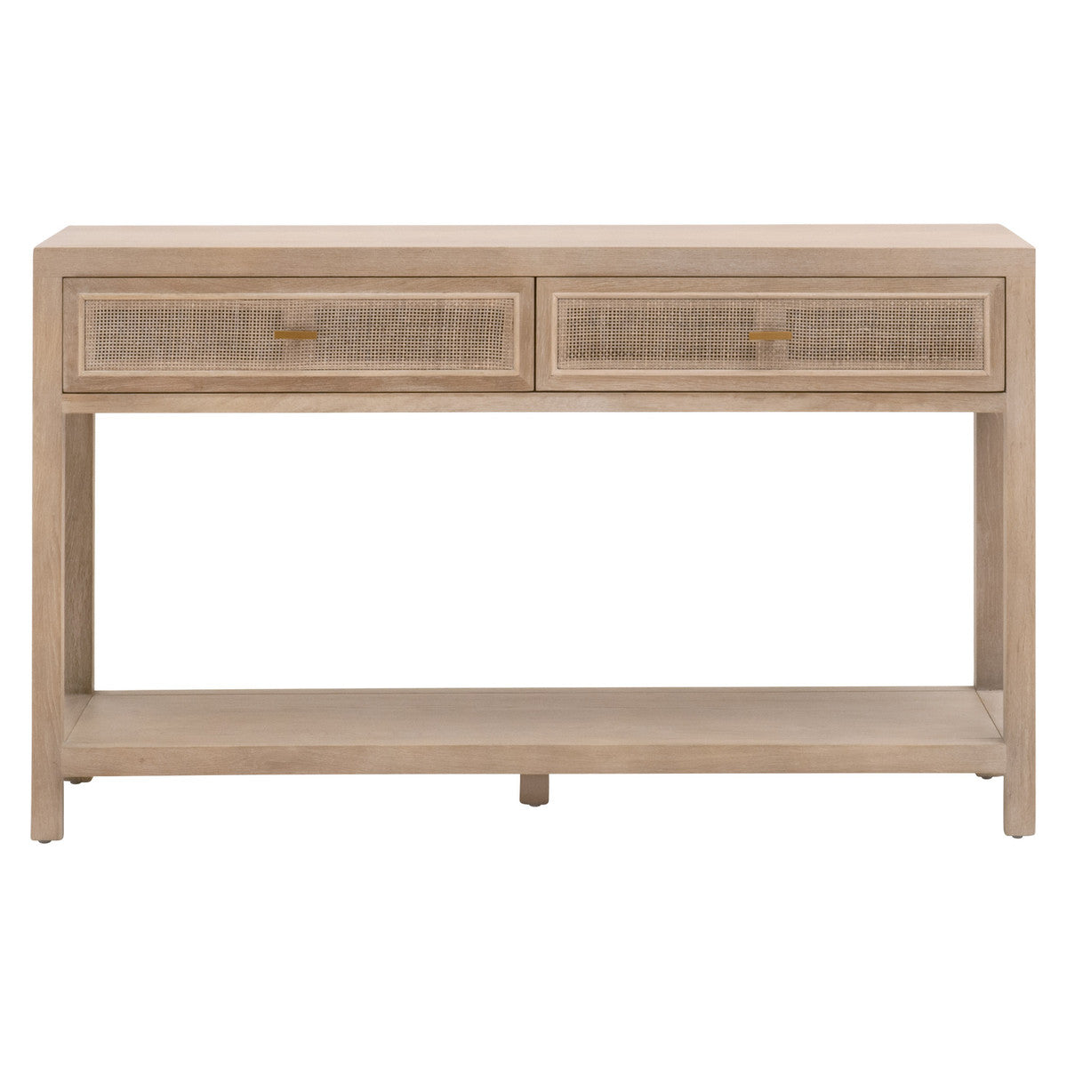 Cane 2 Drawer Entry Console