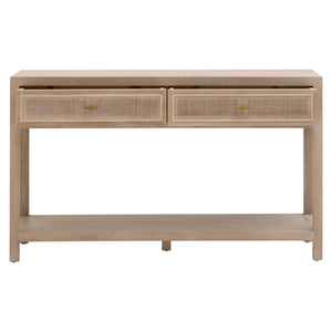 Cane 2 Drawer Entry Console