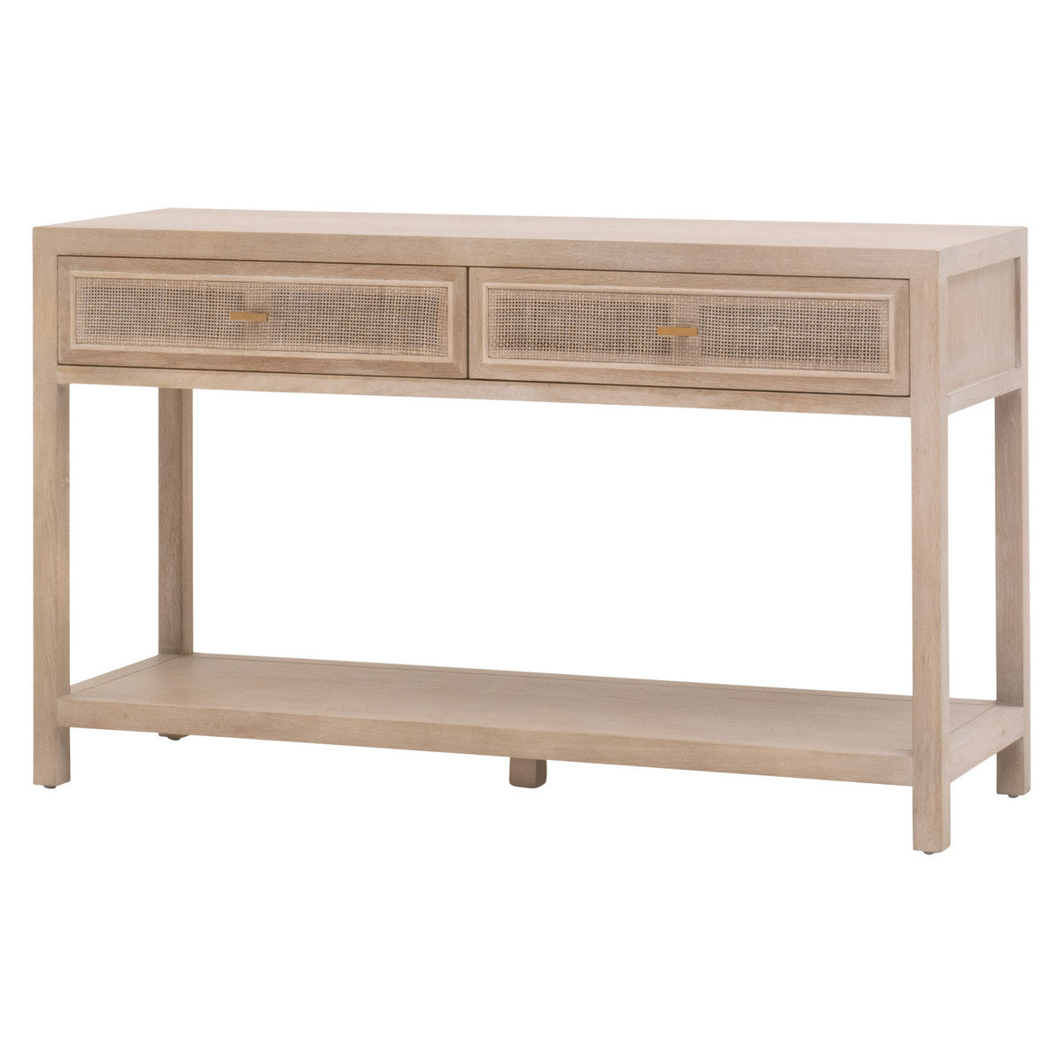 Cane 2 Drawer Entry Console