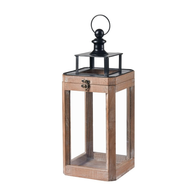 Dowd Lantern - Set of 2 Brown