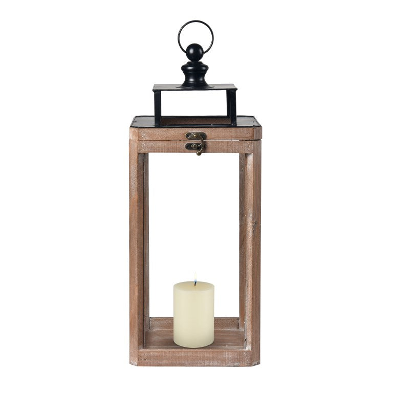 Dowd Lantern - Set of 2 Brown