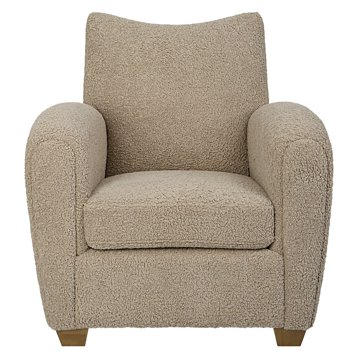 Teddy Accent Chair in Latte