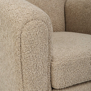 Teddy Accent Chair in Latte