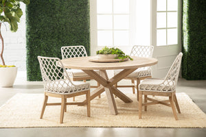 The Lattis Dining Chair in White