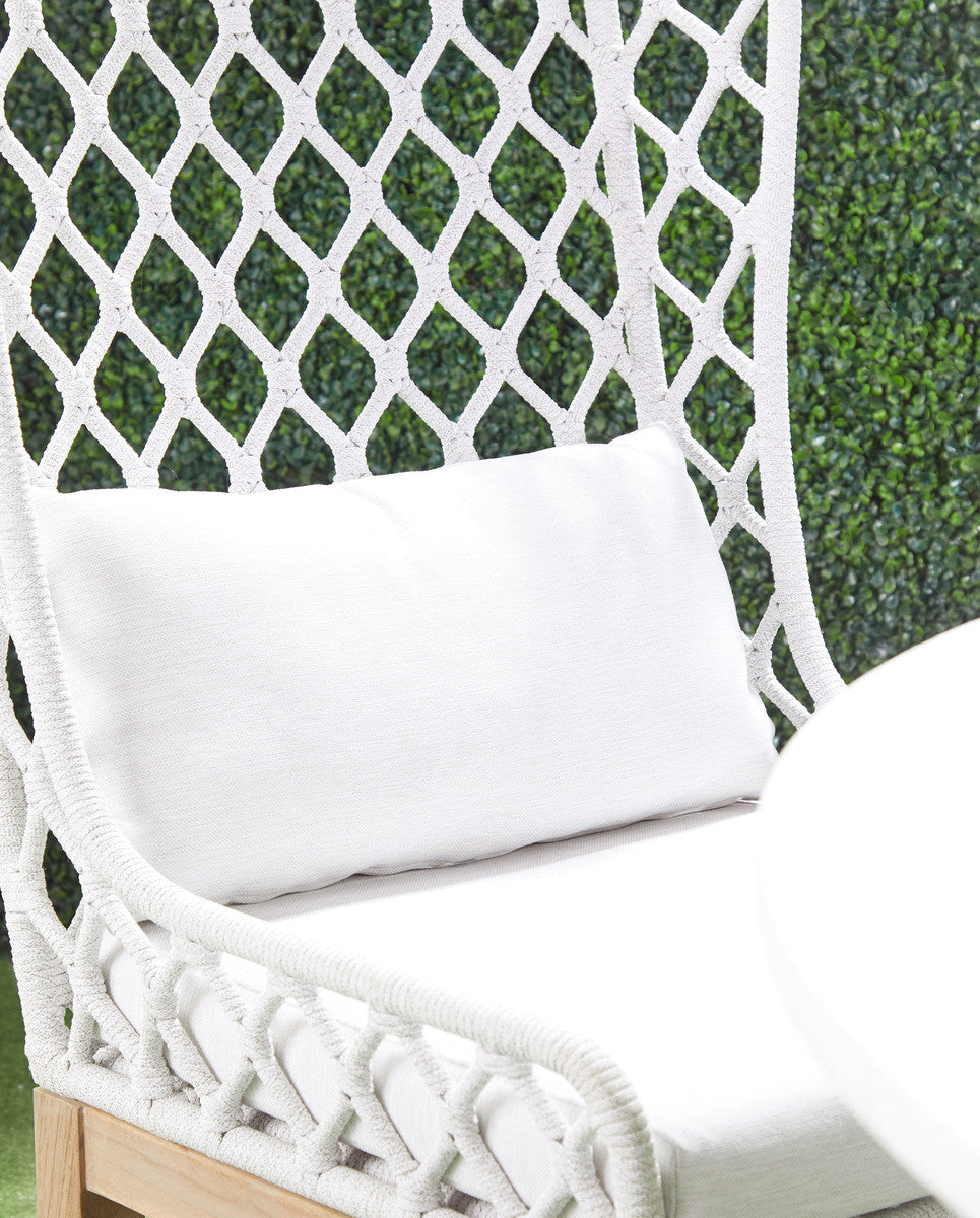 Lattis Outdoor Dining Wing Chair