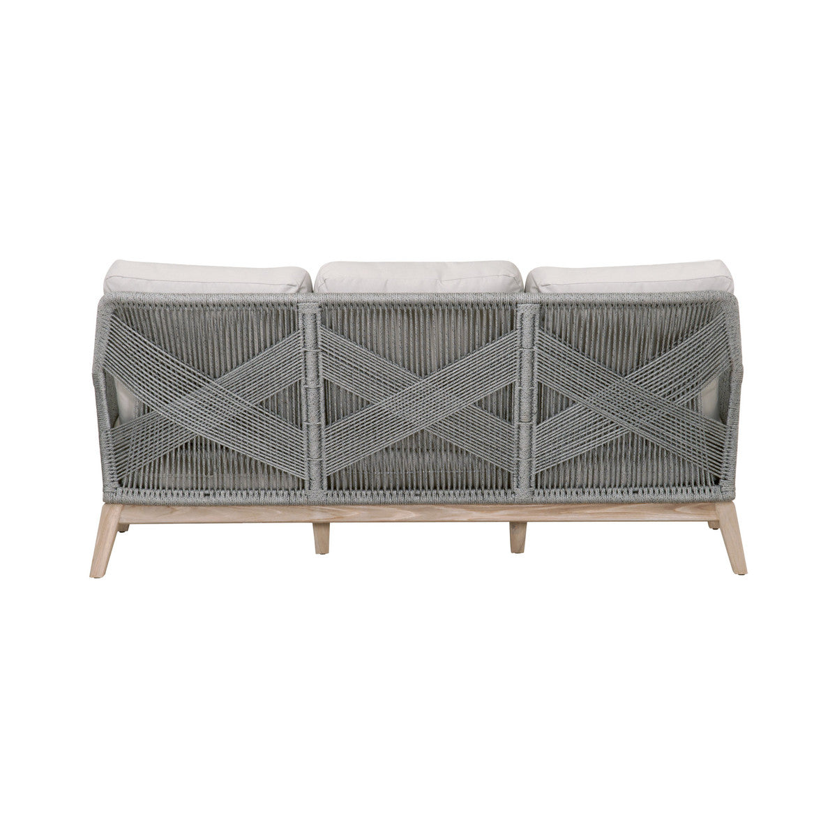 Loom Outdoor 79" Sofa in Platinum