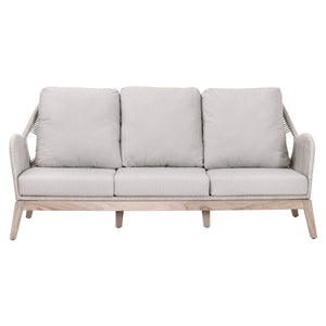 Loom Outdoor 79" Sofa in Taupe