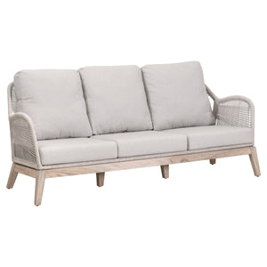 Loom Outdoor 79" Sofa in Taupe