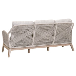 Loom Outdoor 79" Sofa in Taupe