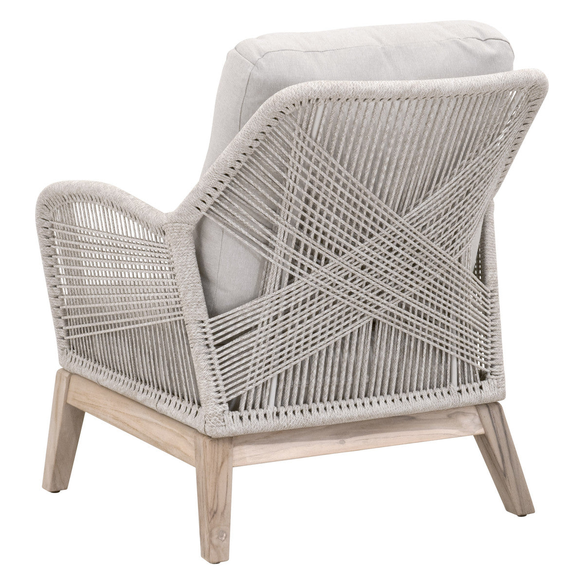 Loom Outdoor Club Chair in Taupe