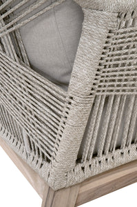 Loom Outdoor Club Chair in Taupe