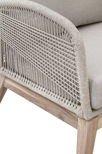 Loom Outdoor Club Chair in Taupe