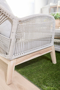 Loom Outdoor Club Chair in Taupe