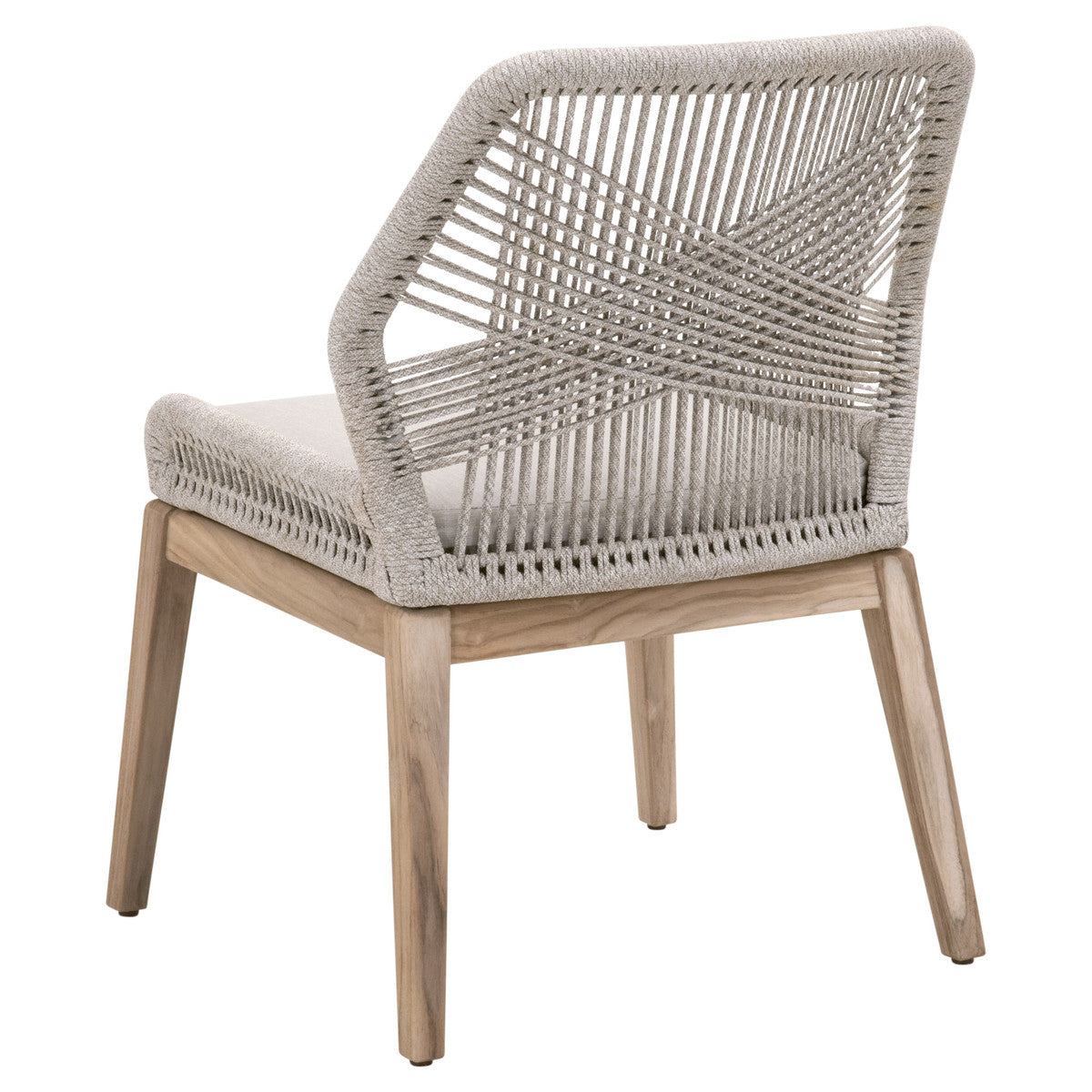 Loom Outdoor Dining Chair in Taupe