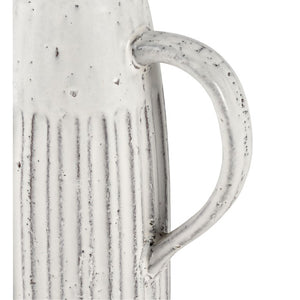 Muriel Pitcher - Large Aged White Glazed