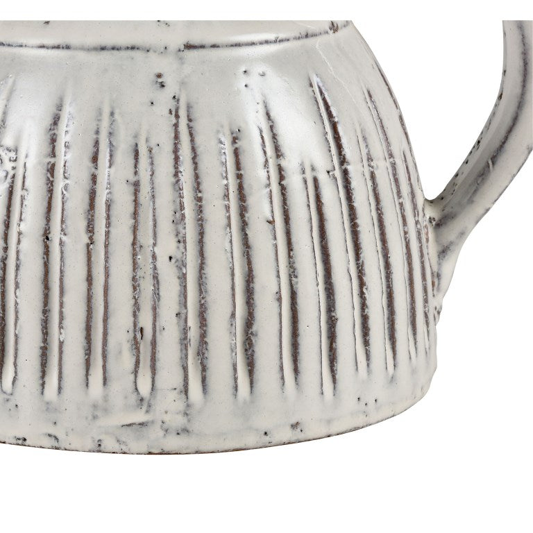 Muriel Pitcher - Small Aged White Glazed