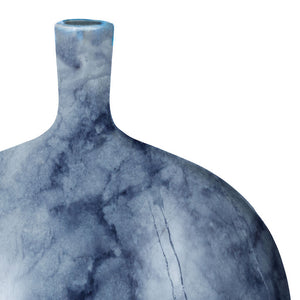 MIdnight Marble Vase - Large