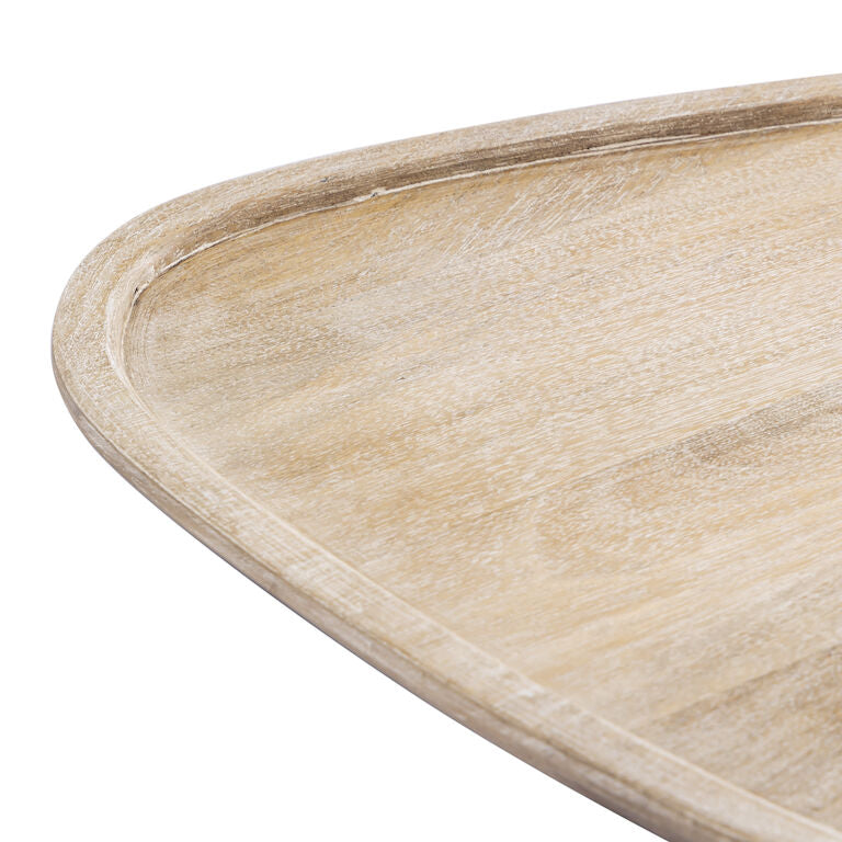 Morris Cerused Tray - Natural