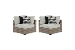 Wavecrest Corner Chair - Set of 2