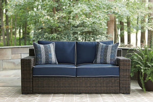 Chatham Lane Outdoor Sofa, Loveseat & Ottoman