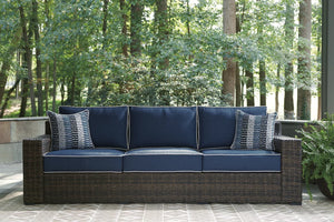 Chatham Lane Outdoor Sofa, Loveseat & Ottoman