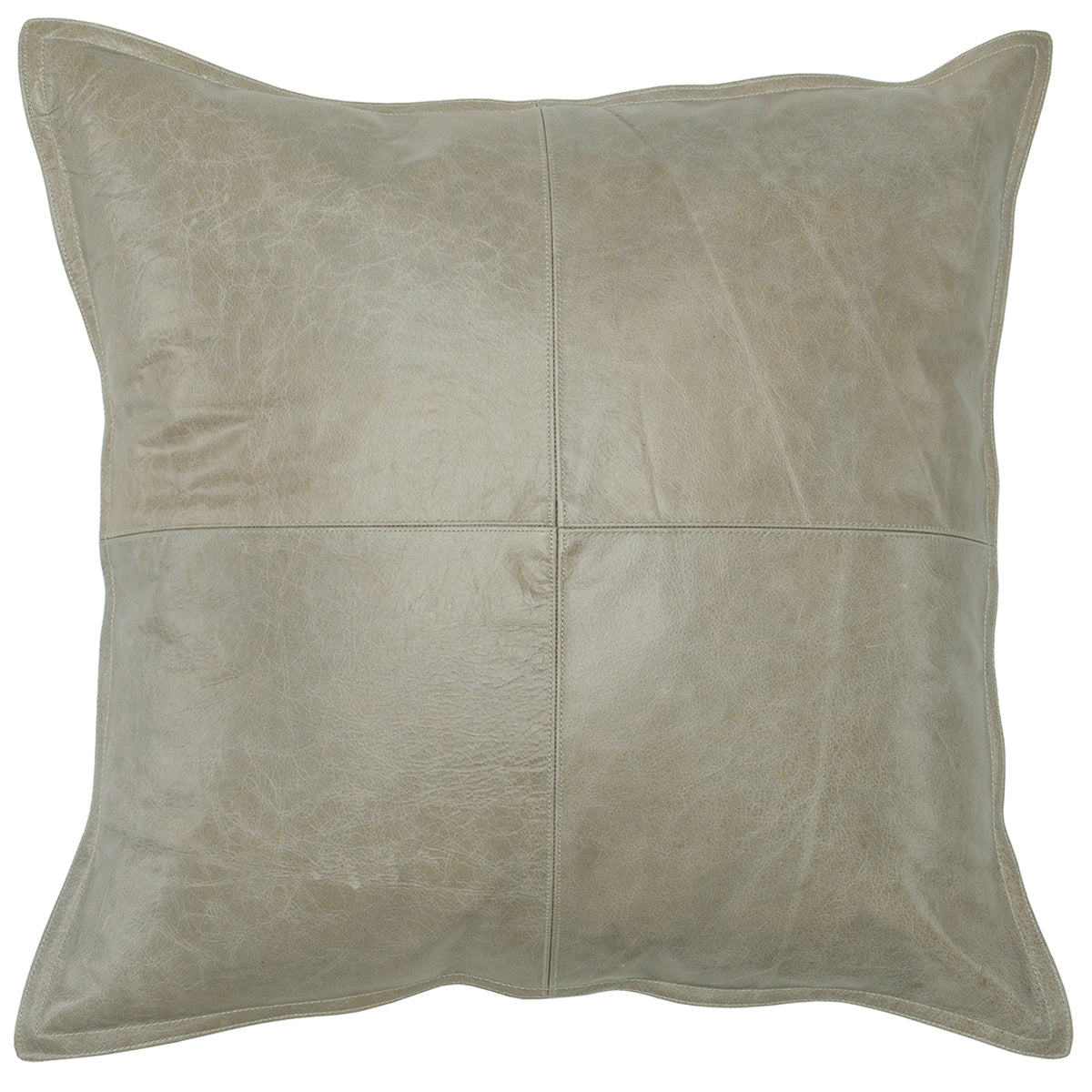 SLD Leather 22" Pillow - Set of 2 - Multiple Color Choices