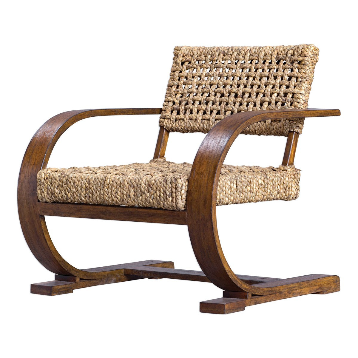 Rehema Accent Chair in Pecan