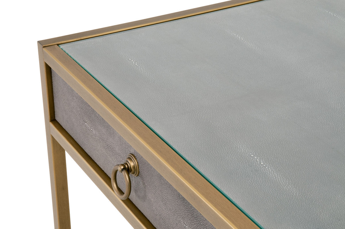 Strand Shagreen Desk