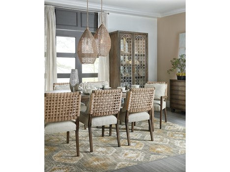 Hooker Furniture Dining Room Sundance Woven Back Side Chair