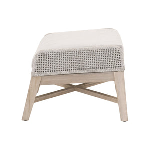 Tapestry Outdoor Footstool in Taupe