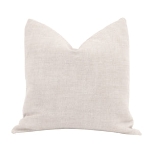 The Basic 22" Essential Pillow in Bisque  - Set of 2