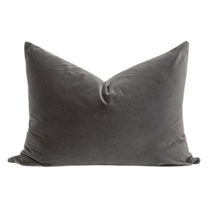 The Basic 34" Essential Dutch Pillow in Dark Dove - Set of 2