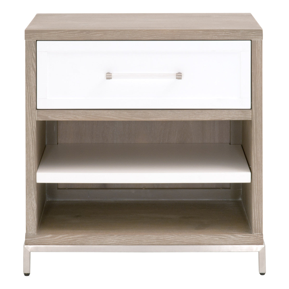 Wrenn One Drawer Nightstand in Natural Gray Acacia