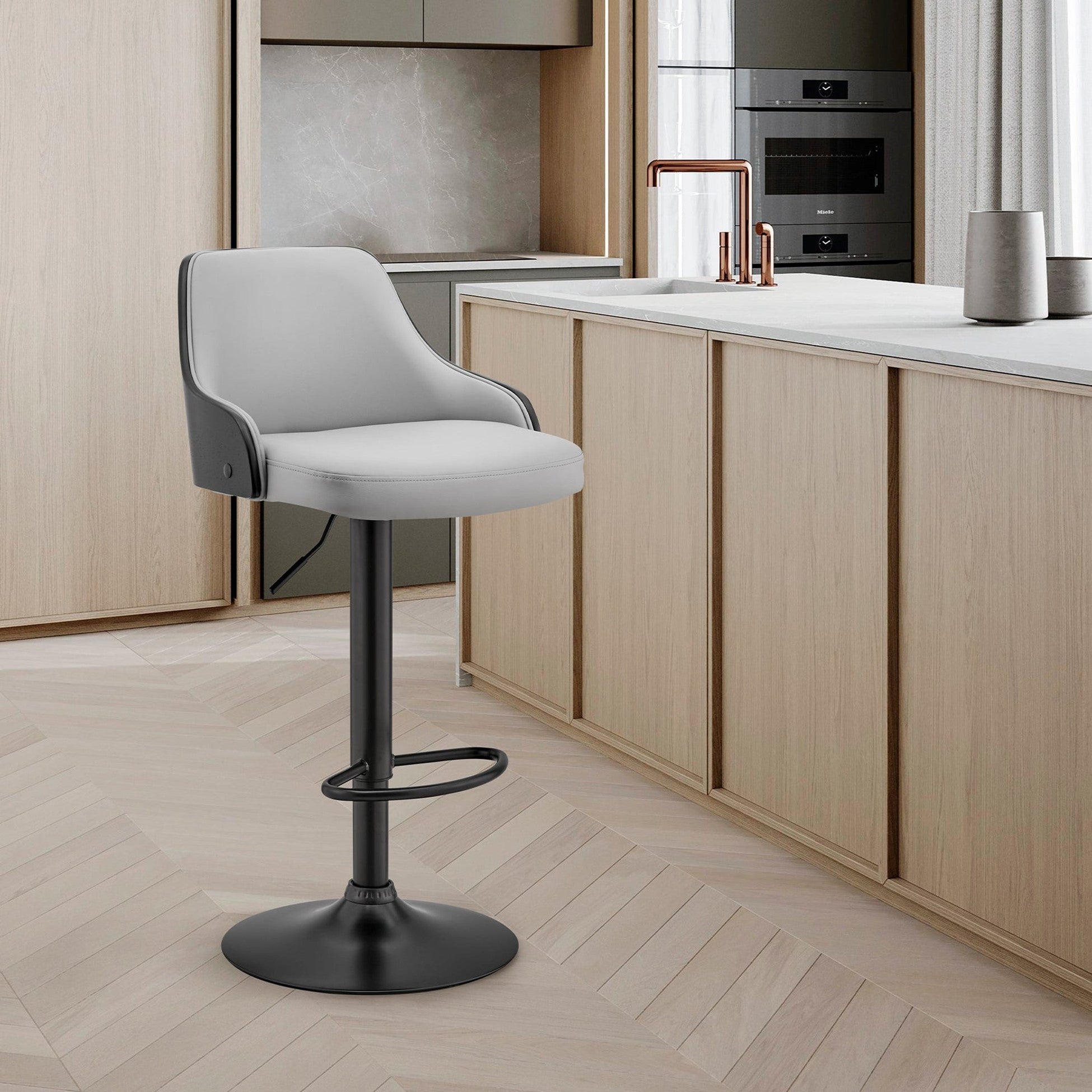 Asher Adjustable Bar Stool