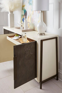 Blanc Four Door Credenza