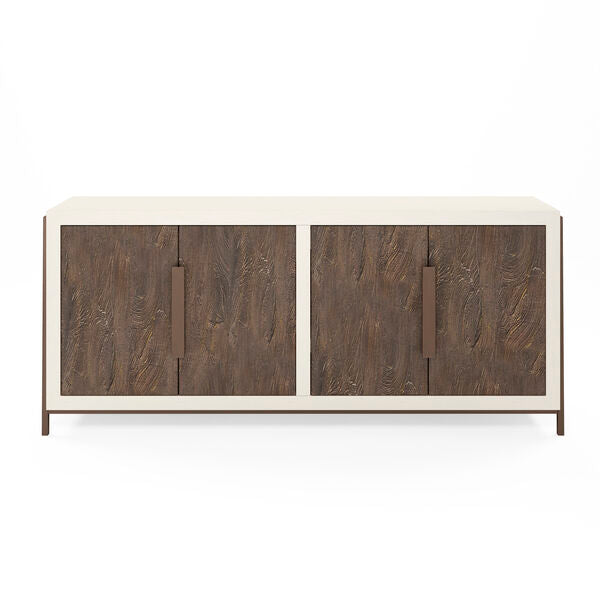 Blanc Four Door Credenza