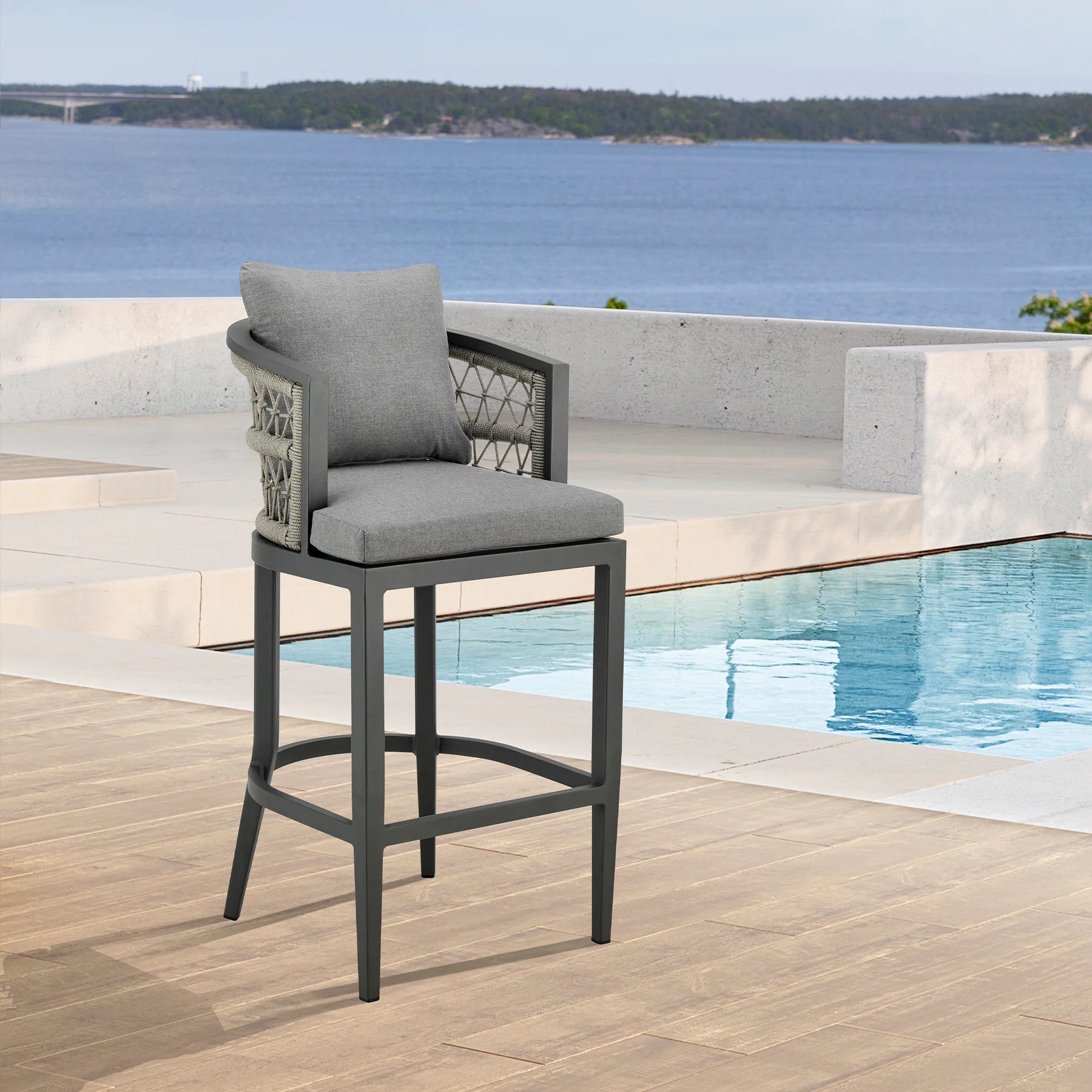 Zella Outdoor Counter Stool