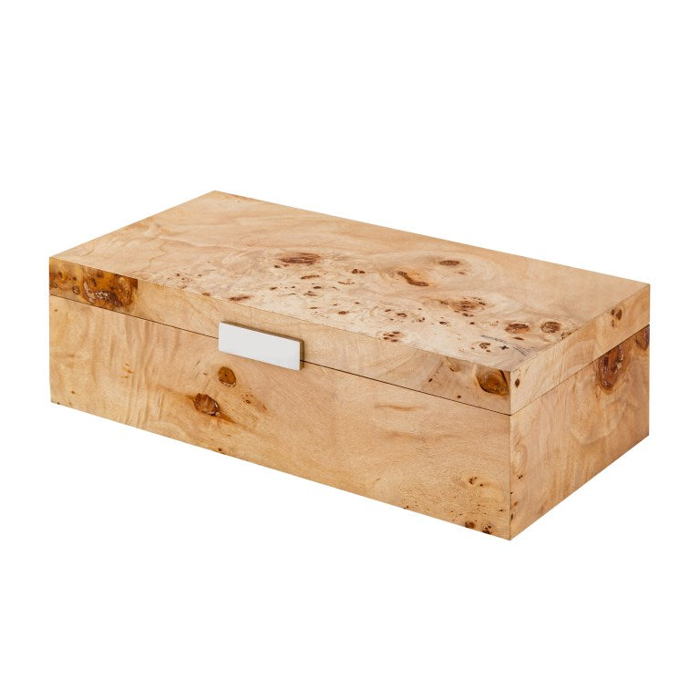 Caleb Box - Rectangular Bleached Burl