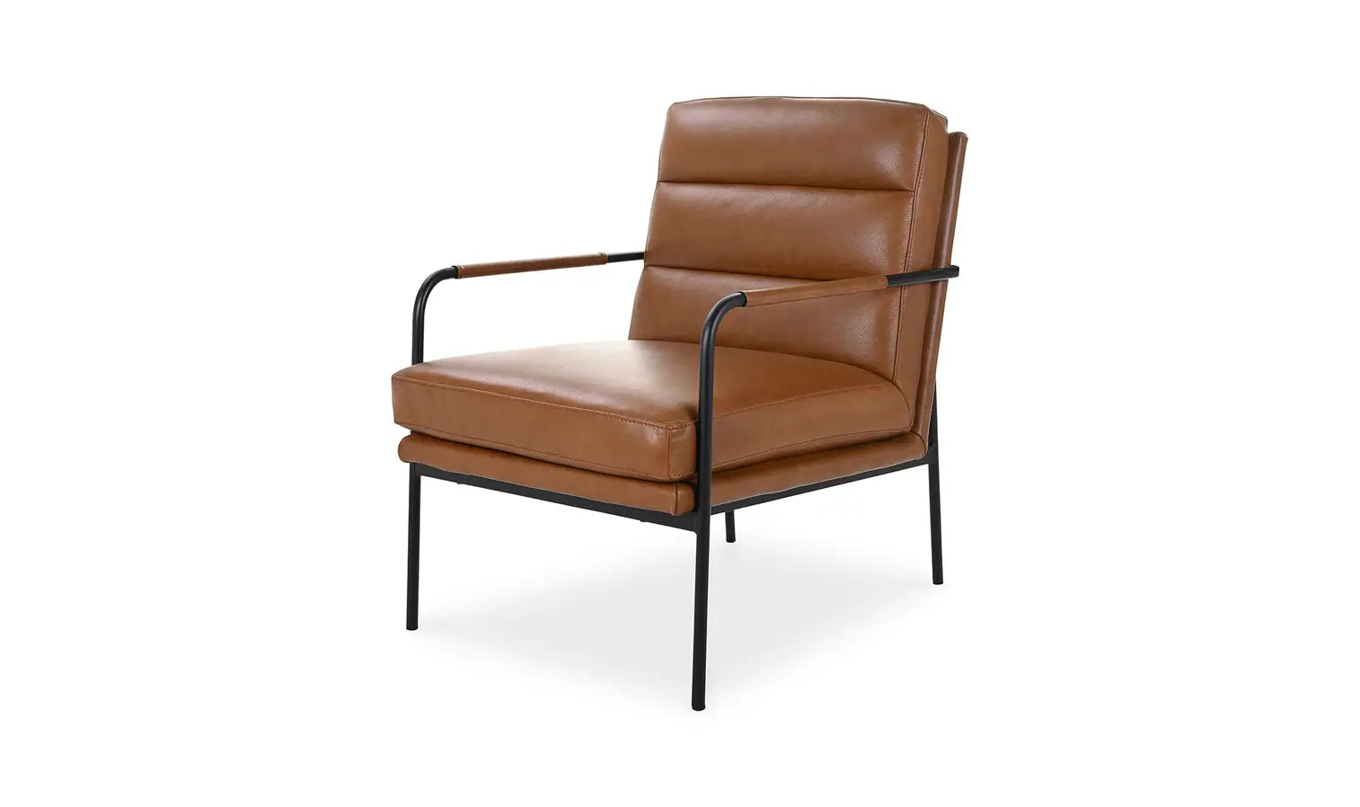 Verlaine Armchair in Chestnut Brown