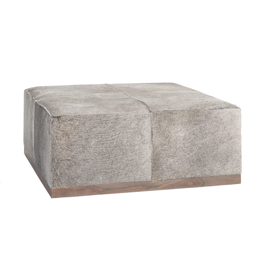 Felix Large Leather Ottoman