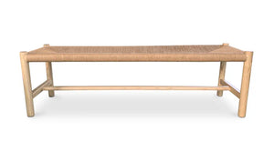 Hawthorn Natural Elm Bench - 48"