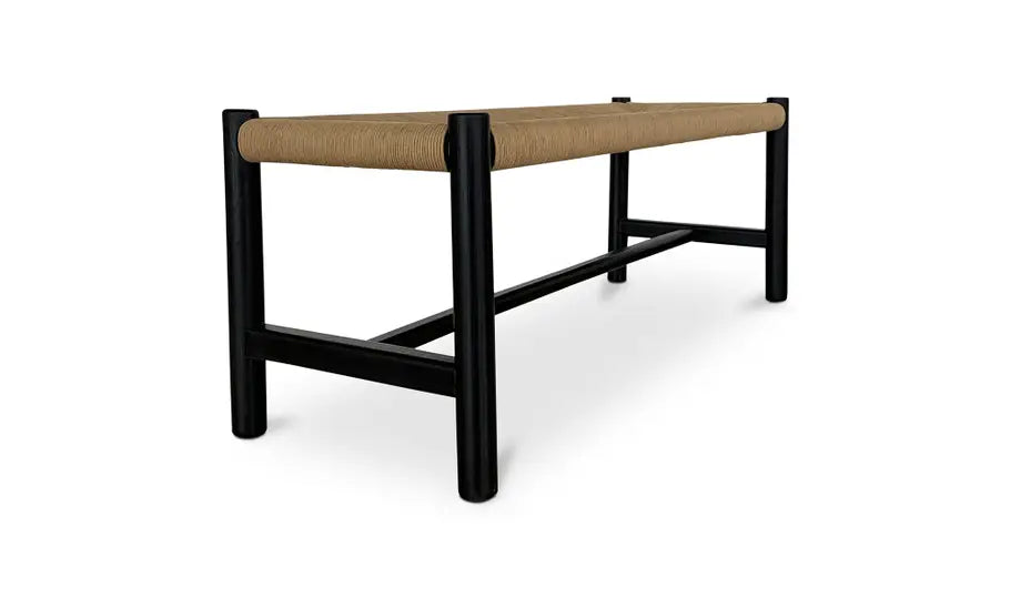 Hawthorn Bench in Black - Large & Small